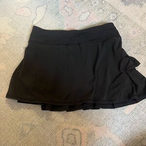 Lululemon Athletica Black Mini Skirt